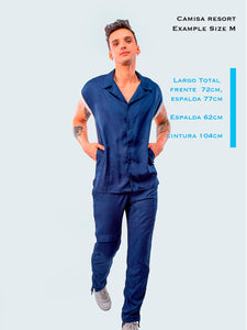 Camisas manga corta y con bolsillo, espectacular! Colección Fluid chic de OSOP Mansion, moda masculina Colombia 2024!