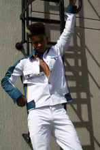 Cargar imagen en el visor de la galería, Streetwear Glam Jacket / Chaqueta masculina  * New version