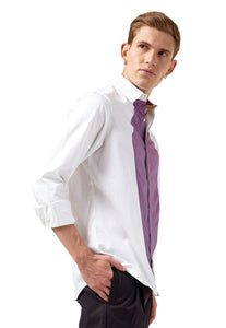 Camisa Diamante tornasol, moda masculina de lujo para ciudadanos del mundo hecha en Colombia