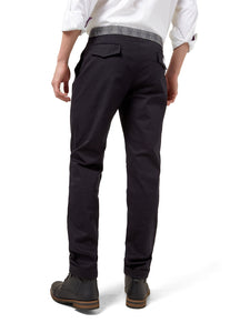 Pantalón formal para hombre, negro con cintura en  cuadros!