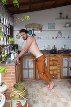 Cargar imagen en el visor de la galería, Pantalón lino terracota y azul claro!  Conscious Pants by OSOP Mansion, lo mejor de la moda masculina en Colombia