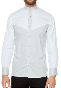 Modern Shirt Grey & White!
