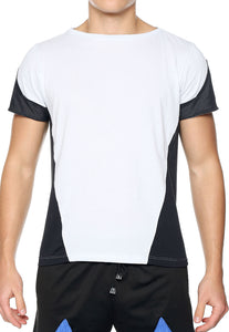 Camiseta deportiva en blanco y negro!  Athleisure T-shirt Black & White!