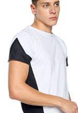 Cargar imagen en el visor de la galería, Camiseta deportiva en blanco y negro!  Athleisure T-shirt Black &amp; White!