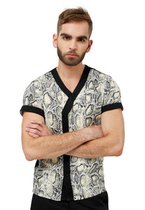 Camisa masculina Animal Print de OSOP Mansion
